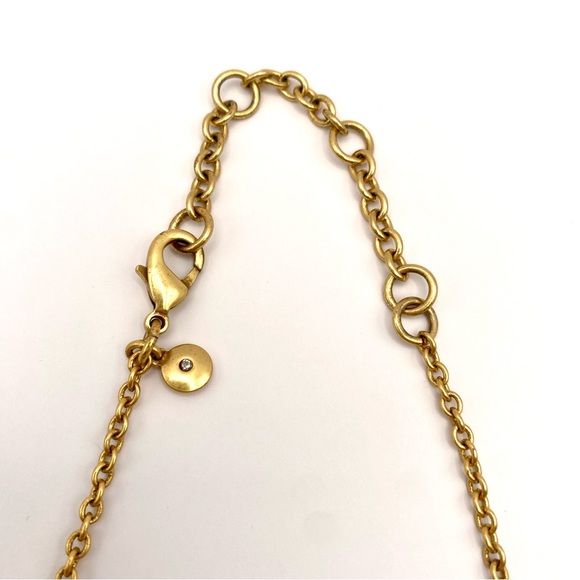 J. Crew Crystal Flower Necklace - Picture 2 of 5